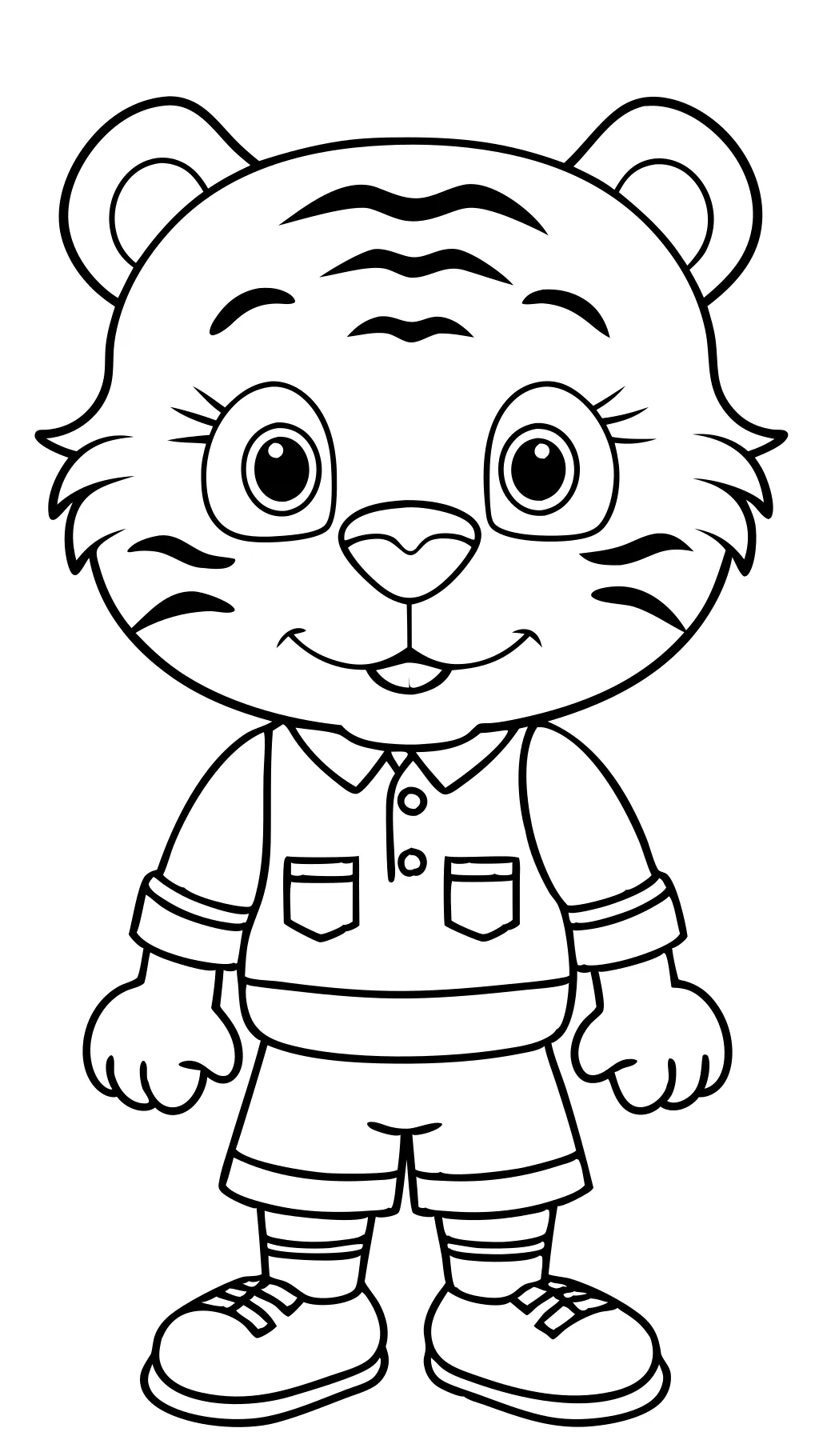 coloriages Daniel Tiger